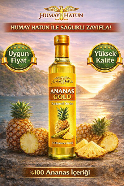 HUMAY HATUN Ananas Gold detoks sirkesi 500 ml