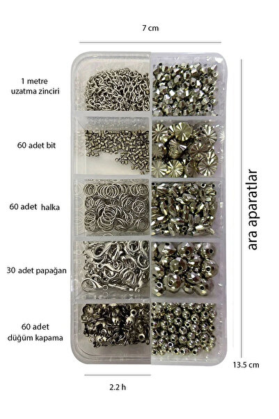 By MO Accessories Bit Papağan Halka Düğüm Kapama Ara Aparat Yardımcı Malzeme ...