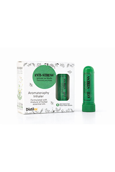 DİSTİLEX Anti-Stress Aromaterapi Inhaler koklama tüpü