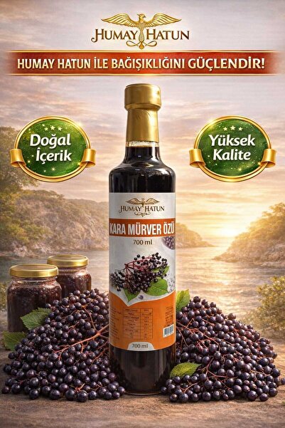HUMAY HATUN Kara Mürver Özü 700 ml