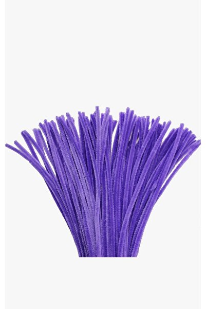 iğne izi 100 bucăți de chenille colorată, set educațional de chenille, sârmă ...