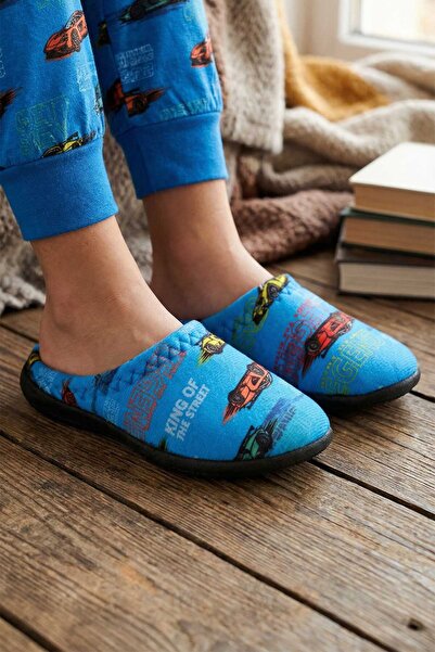 GEZER Papuci pentru băieți Winter Legend, cu talpă confortabilă, pentru grădină