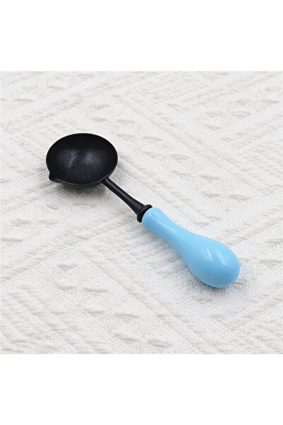 Choice ملعقة ختم شمع غير لاصقة من سكاي بلو، قطعة واحدة، ملعقة إذابة لختم الشم...