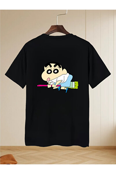 ibibik moda Special size printed oversize cotton bicycle collar t-shirt