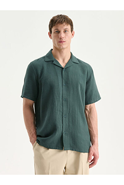 LC Waikiki Standard Fit Short Sleeve Men's Shirt