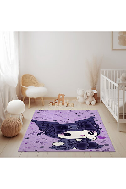 GENELOEM KUROMİ LİLA ÇOCUK HALISI m3