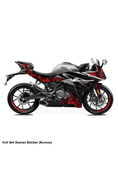 KAPLAMA MERKEZİ 250 sr duman kaplama sticker kırmızı