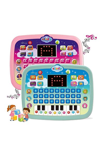 TOY GARDEN جهاز لوحي تعليمي للأطفال الصغار بألوان متنوعة مع شاشة LED