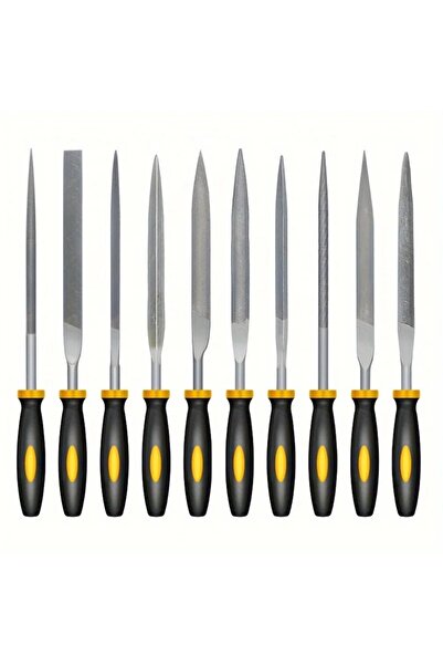 Choice Other 150mm 10PC Premium Needle File Set - High-Carbon Steel Files wit...