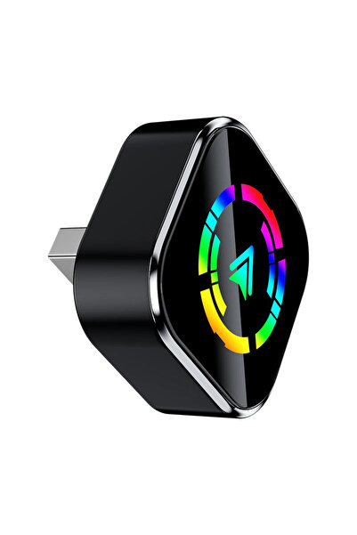 Kebidumei محول كاربلاي لاسلكي جديد أسود 2025، يعمل بنظام أندرويد أوتو، دونجل ...