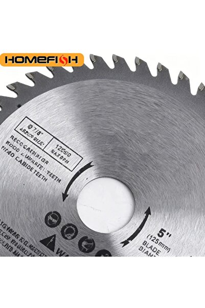 Choice قرص قطع 5 بوصة 125 مم شفرة منشار دائري صغير للقطع الدوار للخشب والبلاس...