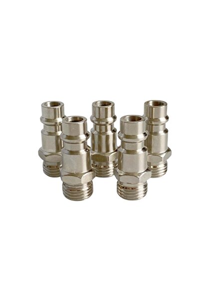 Choice 5 Pcs Plug 5Pcs EU Type Pneumatic Quick Fitting Connector PM20 SM20 Wi...