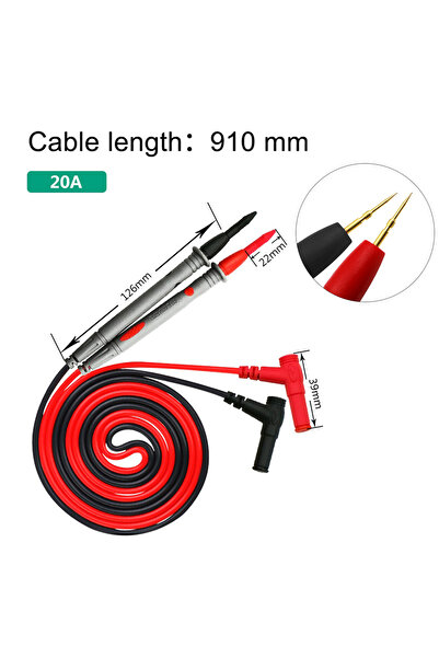 Choice شحن خلال 24 ساعة، رؤوس اختبار متعددة القياسات ذهبية اللون 20 أمبير 100...