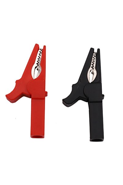 Choice 1pair 1pair Battery Test Clip 55MM HV Alligator Clip For Banana Plug 4...