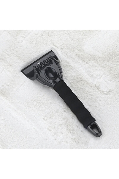 Choice1 مكشطة ثلج/جليد للزجاج الأمامي - قطعة واحدة - لون أسود - مقبض إسفنجي م...