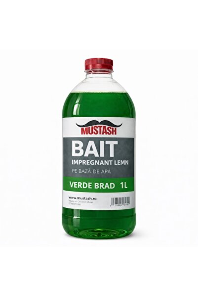 Mustash Bait pentru lemn nuanta verde brad 1L