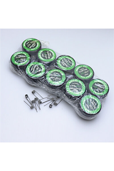 Choice سلك تسخين كلابتون 0.85 أوم، 10 قطع، سلك تسخين ملفوف على شكل أسطوانة، م...