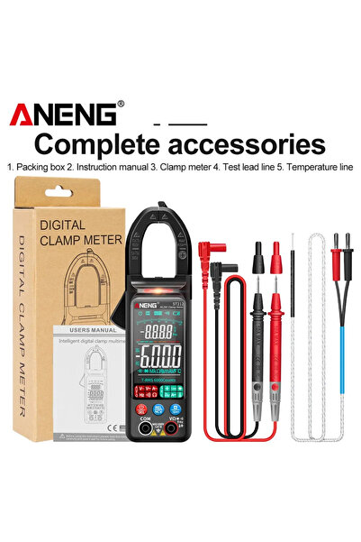 Choice3 ANENG ST212 Black with box Digial Multimeter ANENG ST212 Clamp Meter ...