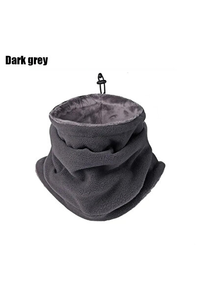 Choice قناع شتوي رمادي دافئ للدراجات النارية، للرجال والنساء، وشاح صوف للرقبة...