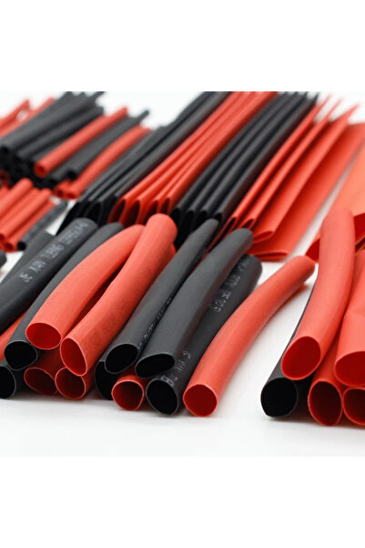Choice 127PCS Heat Shrink Tubing Set for Car Cables - Black & Red 2:1 Shrink,...