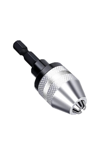 Choice Black Keyless Drill Chuck Screwdriver Impact Driver Adaptor 1/4 '' Hex...