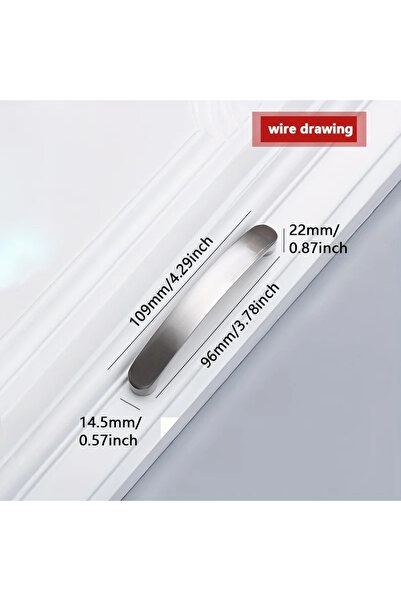 Choice11 5pcs A-96mm 5/10/20pcs Cabinet Handles Knobs Aluminum Alloy Door Kit...