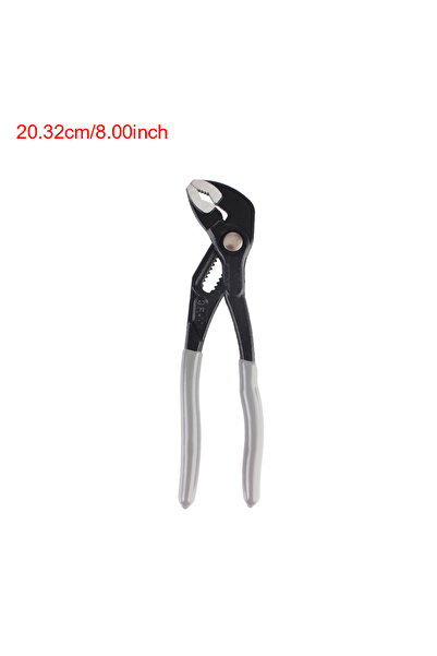 Choice 8 Inch 100mm Large Opening Quick-Release Plumbing Pliers Pipe Tube Wre...