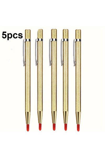 Choice 5 قطع 2/5 قطع قلم تيتانيوم بسن ماسي، أدوات دقيقة للعمل المعدني والنجار...