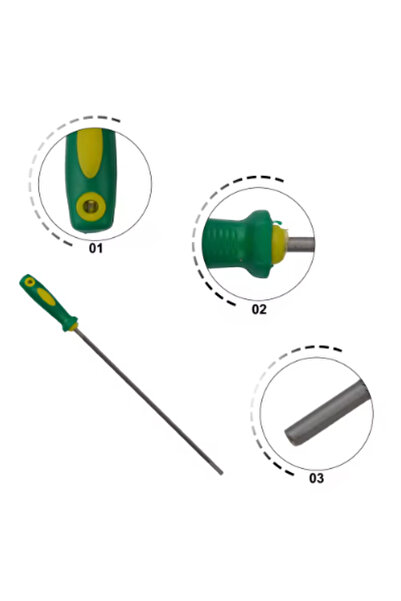 Choice 4.8mm 1pcs 1pcs 4.0/4.8 Round High Carbon Steel Sharpening Chainsaw Sa...