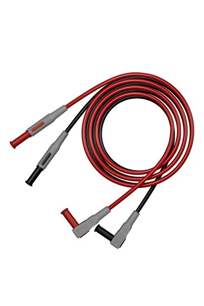 Choice سلك اختبار متعدد القياسات بطول 100 سم، لون أحمر واحد، لون أسود واحد، ق...