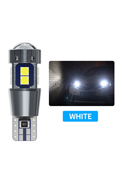 Choice11 قطعتان أبيضتان، قطعتان/10 قطع، T10 W5W 168 192 LED CANBUS بدون أخطاء...