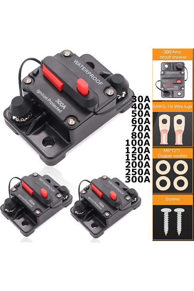 Choice7 50A 150A 200A 250A 300A Circuit Breaker Fuse Reset 30A 40A 50A 60A 70...