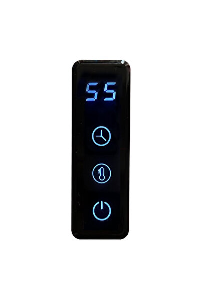 Choice 110-230V No wifi Square Black Touch Screen Digital Display Thermostat ...