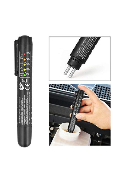 Choice قلم فحص جودة الزيت الدقيق باللون الأسود، جهاز اختبار سائل الفرامل العا...