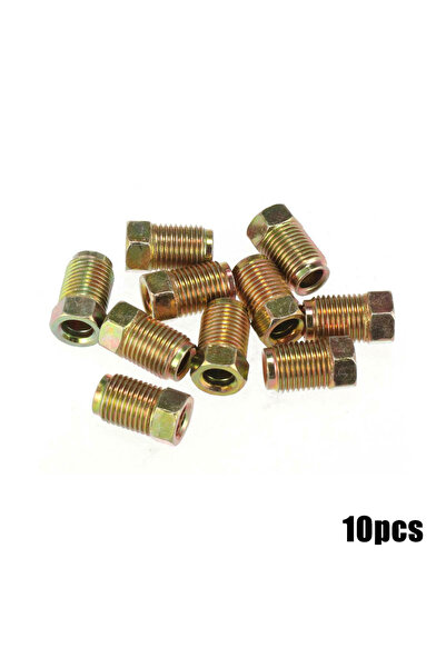 Choice 10 قطع من وصلات أنابيب الفرامل M10x1.0 لأنابيب فرامل السيارات، مقاس 17...