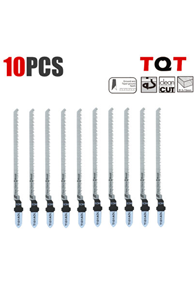 choice2 مجموعة شفرات منشار الترددية T101Aol-3.9In-10Pcs Tqt، 20 سنًا في البوص...