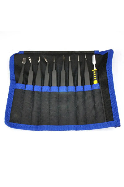 Choice مجموعة ملاقط مضادة للكهرباء الساكنة من الفولاذ المقاوم للصدأ، مكونة من...