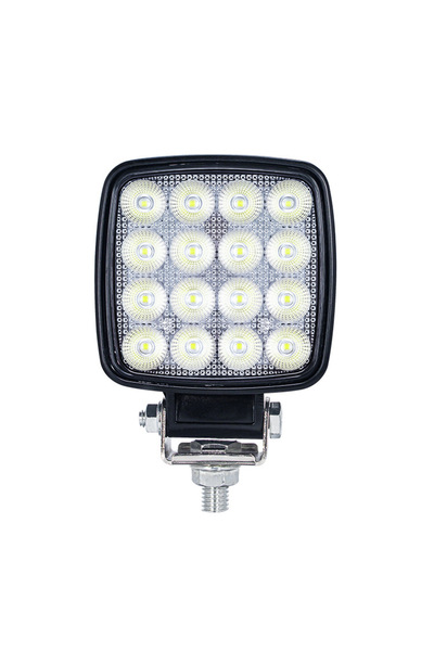 Choice مصباح كشاف LED أبيض 6000 كلفن مقاس 4 بوصات للحفارات والرافعات الشوكية ...