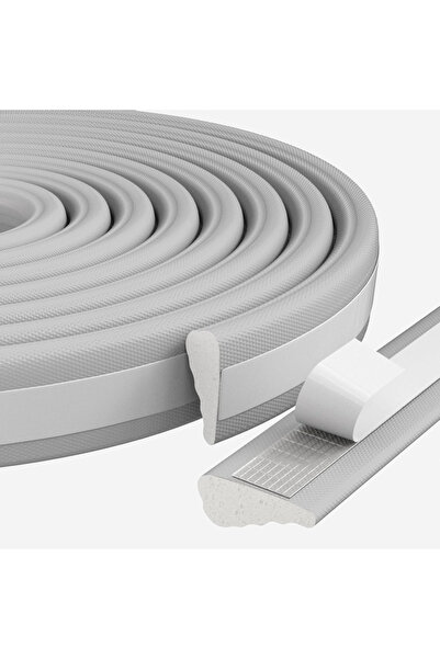 choice2 شريط عازل للصوت بطول 5 أمتار، رمادي اللون، يُستخدم لإغلاق الأبواب وال...