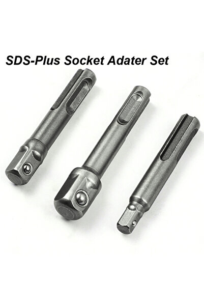 Choice محول SDS Plus، مجموعة محولات مقبس SDS-Plus، محول مفك براغي، لقمة مثقاب...