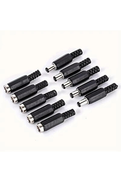 Choice1 5 pairs 5Pair/10 pairs DC Power Plug 5.5x2.1mm Sket Welding Connector...