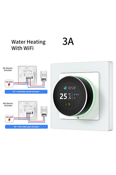 Choice1 Choice WiFi Water Heating AVATTO Tuya WiFi Smart Knob Thermostat Temp...
