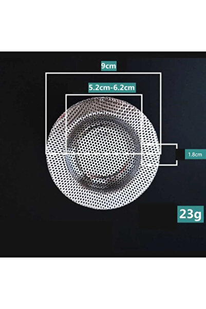 Choice مصفاة شبكية لحوض المياه مقاس 9 سم، أداة مطبخ من الفولاذ المقاوم للصدأ،...