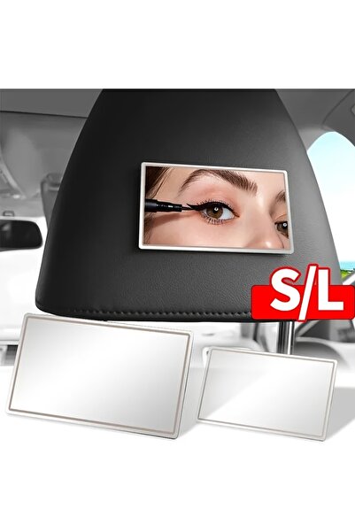 Choice1 small 1pc Portable Car Makeup Mirror Universal Car Interior Mirror Au...