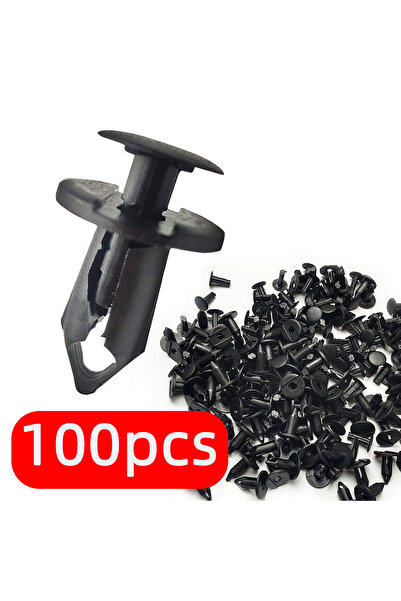 Choice1 100 قطعة من مشابك تثبيت السيارات، مناسبة لبرغي تثبيت من النايلون البل...