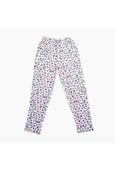 OBJE Girl's Gray Ruffled Combed Cotton Single Bottom Layer