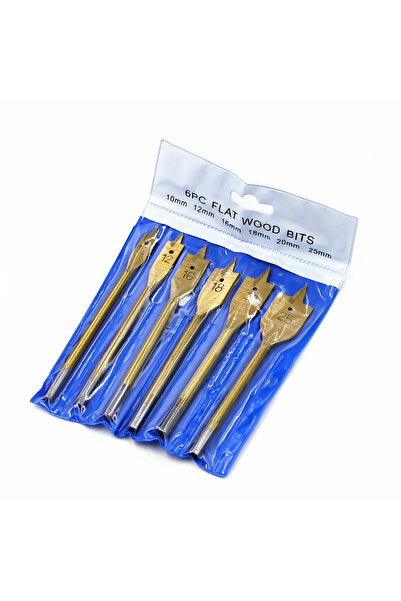 Choice 6pc gold set Hexagonal 6pc Hexagonal Handle Titanium Plated Flat Drill...