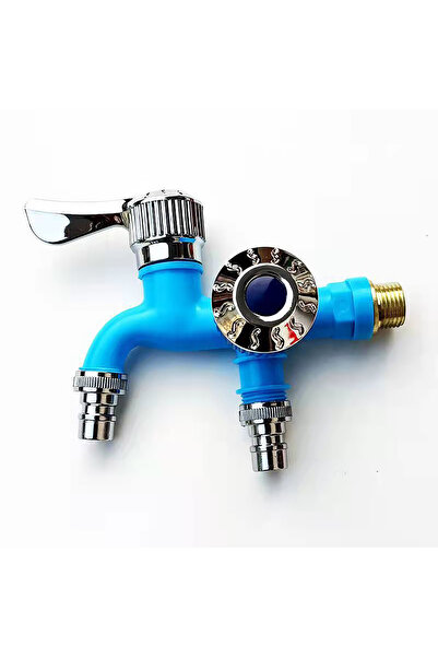 Choice صنبور أزرق متعدد الوظائف مقاوم للرذاذ، صنبور غسالة ملابس بلاستيكي منزل...