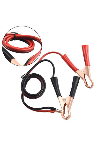 Choice قطعتان من مشابك كابلات بطارية السيارة 50 أمبير، مشابك اختبار بطارية ال...