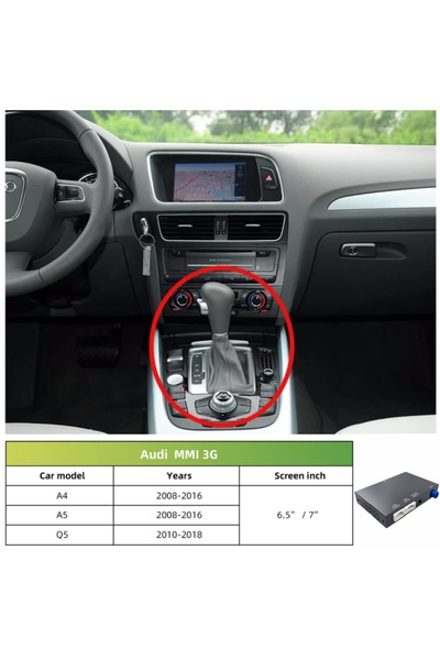 Choice MMI 3G ANYFAR Wireless CarPlay Android Auto Interface Adapter For A4 A...